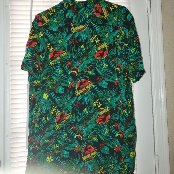 Jurassic Park Mens Shirt XL - Picture 5 of 8
